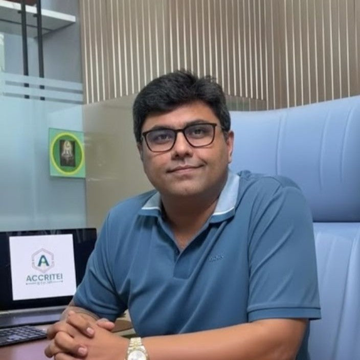 Harshit, D'Moksha curtain customer at Accritei Atelier, Mulund